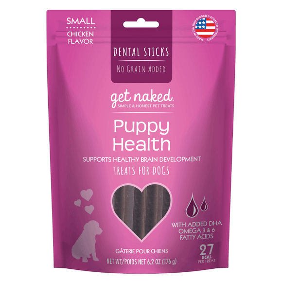 Get Naked® Puppy Health Dental Chew Sticks (6.2 Oz.)