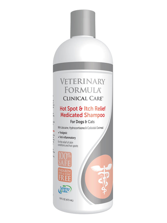 Veterinary Formula Clinical Care Hot Spot & Itch Relief Medicated Shampoo (16 fl oz)