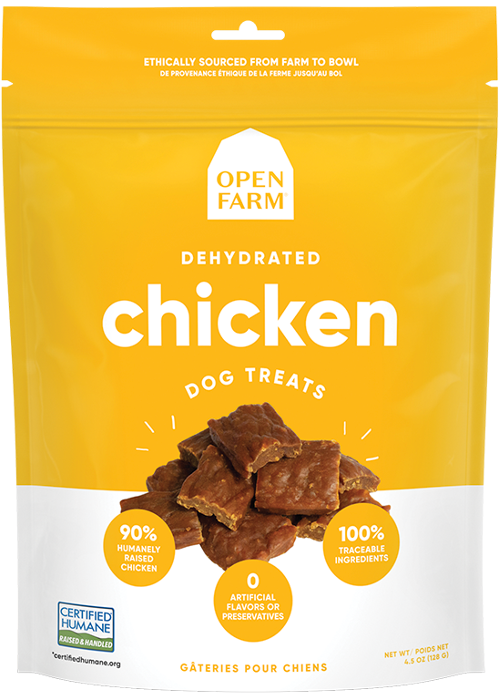 Open Farm Dehydrated Chicken Dog Treats (4.5-oz)