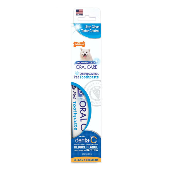 Nylabone Advanced Oral Care Tartar Control Dog Toothpaste (2.5-oz)