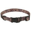 Dog Collar, Adjustable, Mossy Oak, 1 x 14-20-In.