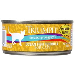 Cat Food, Canned, Premium Ocean Fish, 5.5-oz.