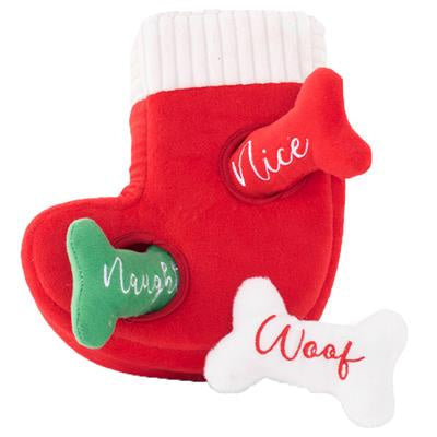 Zippy Paws Burrow Naughty Or Nice Stocking