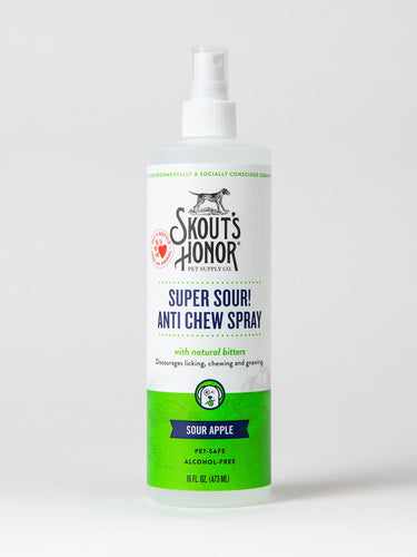 Skout's Honor Super Sour! Anti Chew Spray for Dogs