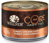 Wellness CORE Grain Free Natural Turkey, Chicken and Turkey Liver Recipe Wet Canned Dog Food