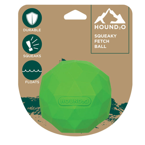 Hound2O Squeaky Fetch Ball Dog Toy