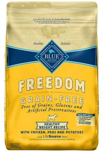 Blue Buffalo Freedom Adult Healthy Weight Chicken Recipe Dry Dog Food