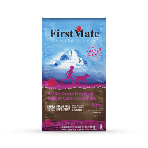 FirstMate Pet Foods Limited Ingredient Pacific Ocean Fish Meal – Weight Control Formula (5 lbs)