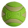 Chuckit! Max Glow Ultra Squeaker Ball Dog Toy (Medium Green)