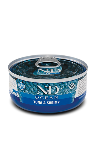 Farmina N&D Ocean Cat Tuna & Shrimp Stew Adult Wet Food