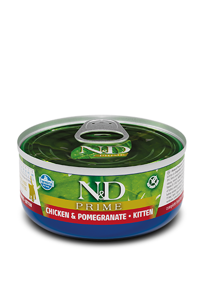 Farmina Pet Food N&D Prime Cat Chicken & Pomegranate Kitten Wet Food