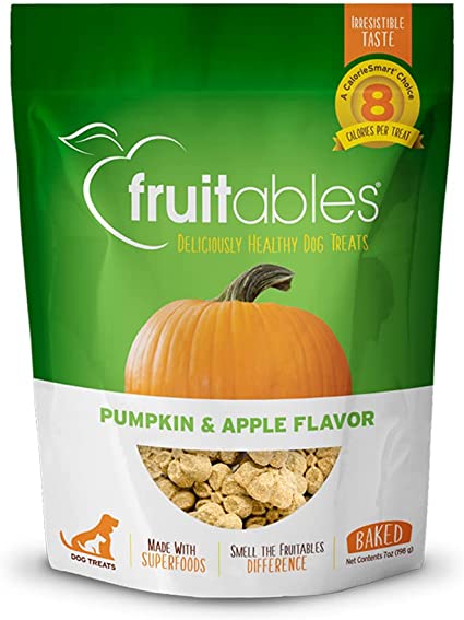 Fruitables Healthy Dog Treats: Pumpkin & Apple (7 Oz)