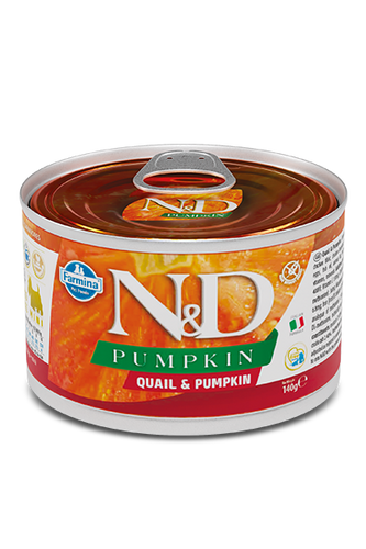 Farmina N&D Pumpkin Quail & Pumpkin Adult Mini Wet Dog Food