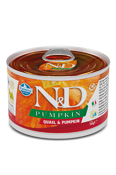Farmina N&D Pumpkin Quail & Pumpkin Adult Mini Wet Dog Food
