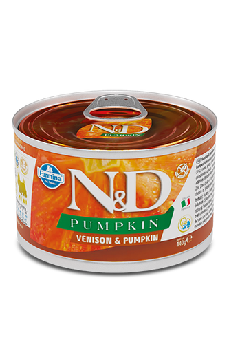 Farmina N&D Pumpkin Venison & Pumpkin Adult Mini Wet Dog Food