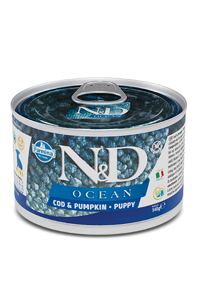 Farmina N&D Ocean Dog Cod & Pumpkin Puppy Mini Wet Food