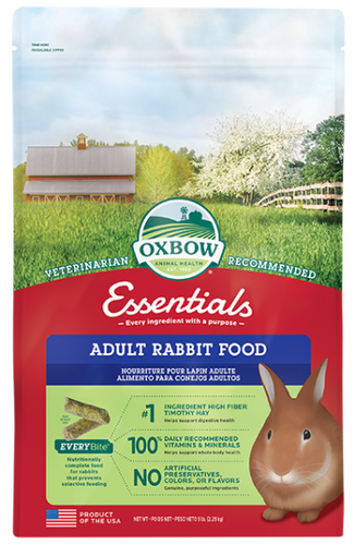 Oxbow Essentials - Adult Rabbit Food (5 lbs)