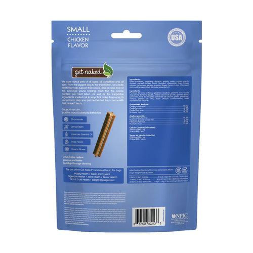 Get Naked® Calming Health Dental Dog Chew Sticks