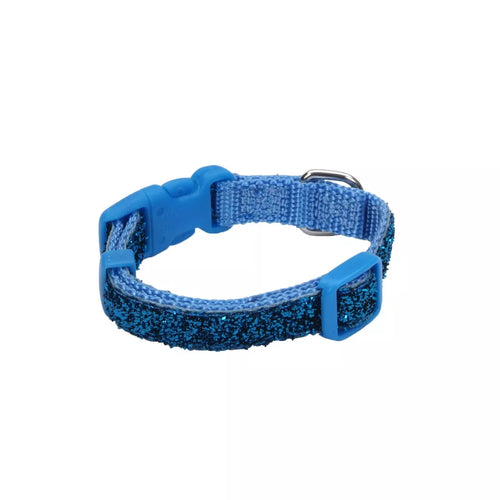 Coastal Pet Products Li'l Pals Adjustable Dog Collar with Glitter Overlay