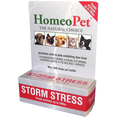 HomeoPet STORM STRESS (Dogs Up to 20lb/ 5ml)