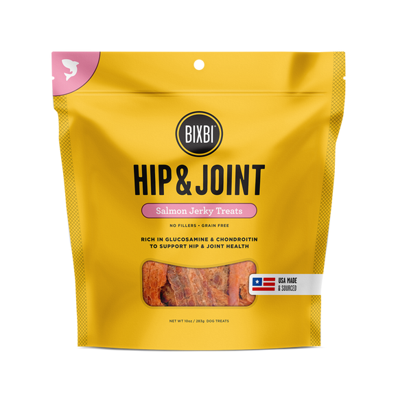 BIXBI Hip & Joint Salmon Jerky Treats (4 oz)