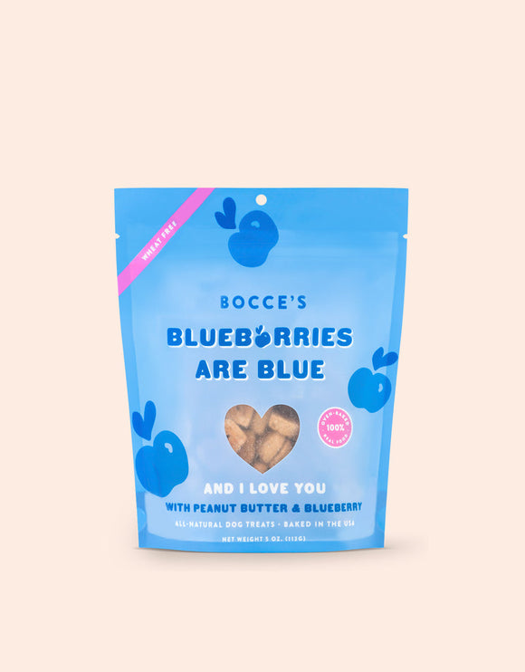 Bocce's Bakery Blueberries Are Blue Biscuits (5 Oz.)