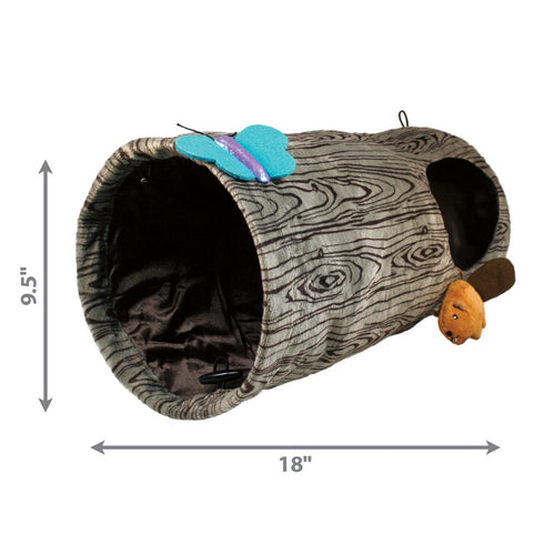 Kong PlaySpaces Burrow Cat Toy (One Size, Brown)