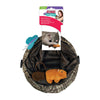Kong PlaySpaces Burrow Cat Toy (One Size, Brown)