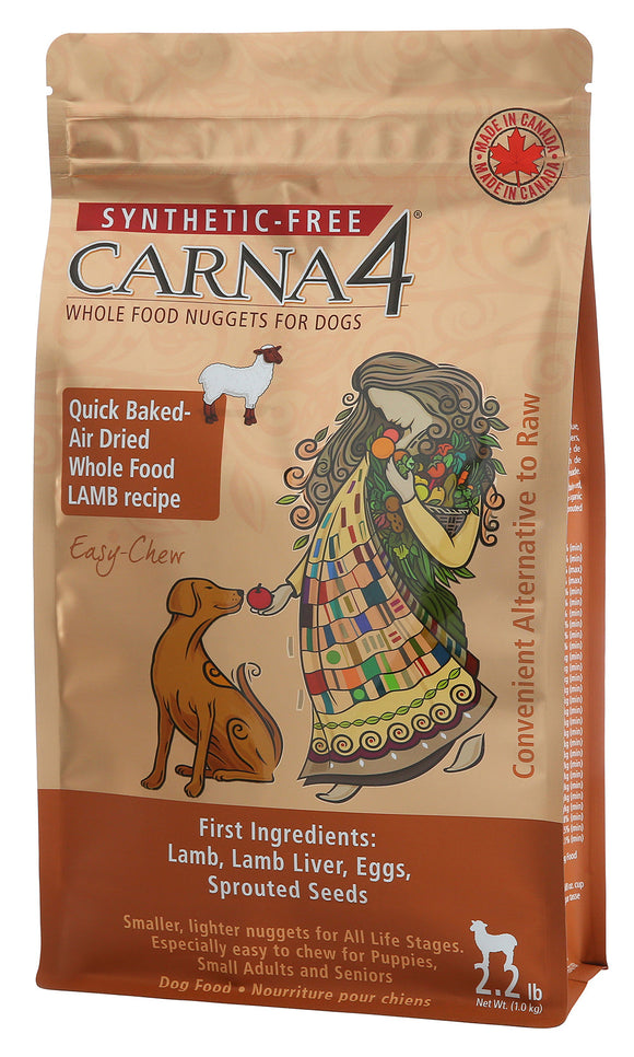 Carna4® Easy-chew Lamb Formula Dog Food (20 lb)