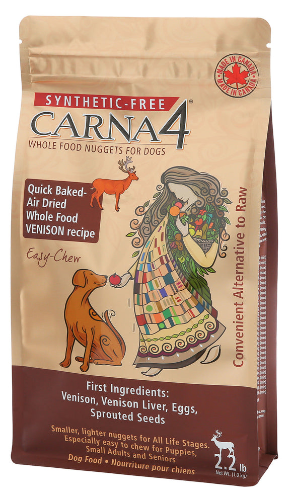 Carna4® Easy-chew Venison Formula Dog Food (2.2 LB)