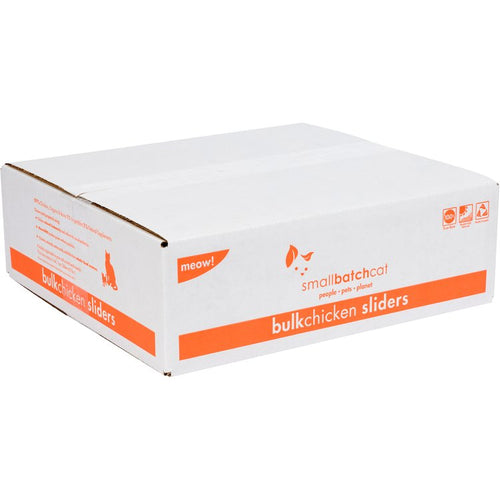 Smallbatch ChickenBatch Frozen Cat Food (9 Lb Box of 1oz Sliders)