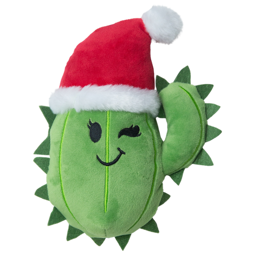 Snugarooz Holiday Cactus With Santa Hat