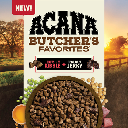 ACANA Butcher's Favorites Farm-Raised Beef & Liver Recipe Dry Dog Food (4 Lb)