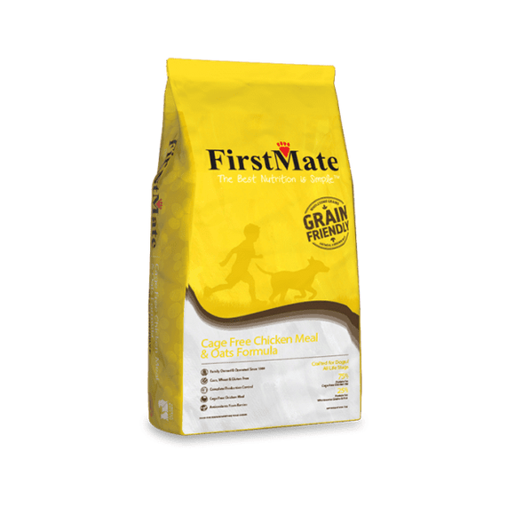 FirstMate Pet Foods Cage Free Chicken Meal & Oats Formula Dry Dog Food (5-lb)