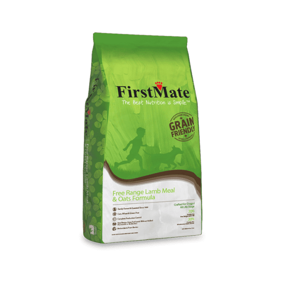 FirstMate Pet Foods Wild Free Range Lamb & Oats Formula Formula Dry Dog Food (5-lb)