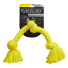 Playology Dri-Tech Rope Dog Toy (Chicken Scent, Medium)