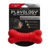 Playology Dual Layer Bone Dog Toy (Chicken Scent, Small)