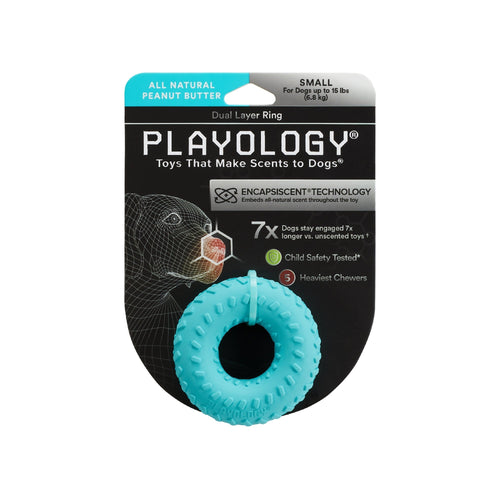 Playology Dual Layer Ring Peanut Butter (Small)