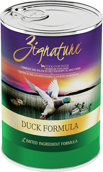 Zignature Limited Ingredient Duck Formula Wet Dog Food (13-oz, single can)