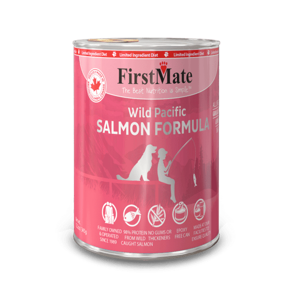 FirstMate Limited Ingredient – Wild Salmon Formula for Dogs (12.2 oz)