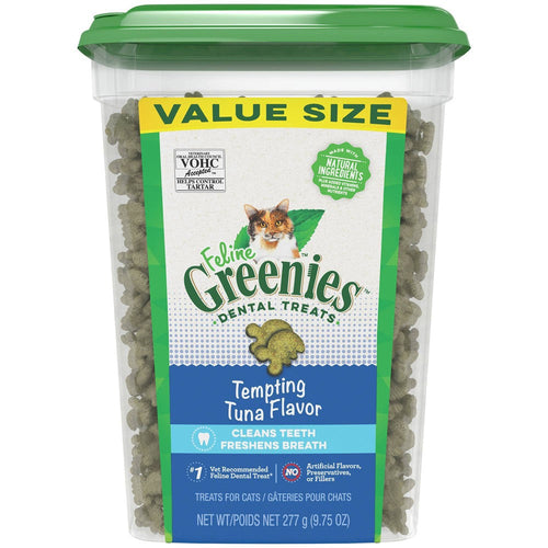 FELINE GREENIES™ Dental Treats Tempting Tuna Flavor (4.6 oz)