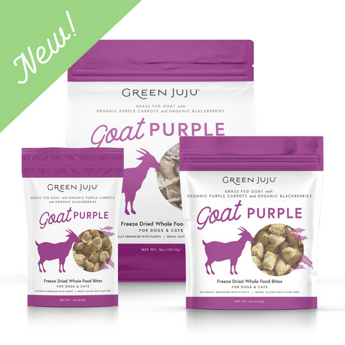 Green Juju Goat Purple Whole Food Bites Pack (3-oz)