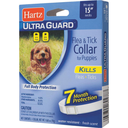 Hartz UltraGuard Water Resistant Flea & Tick Collar For Puppies