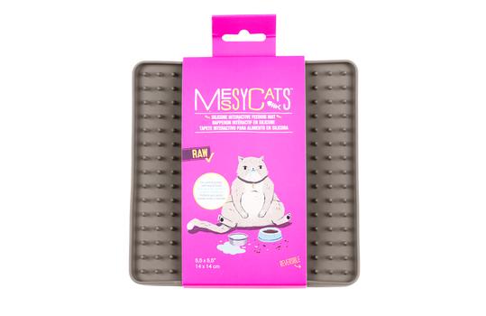 Messy Mutts Silicone Reversible Interactive Feeding and Licking Mat (5.5