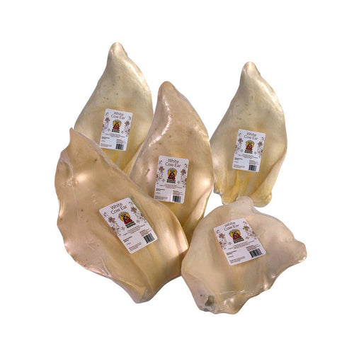 Barking Buddha White Cow Ears Dog Treats