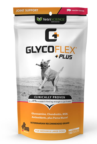 VetriScience GlycoFlex® Plus Chews for Medium and Large Dogs (Duck - 60 Count)