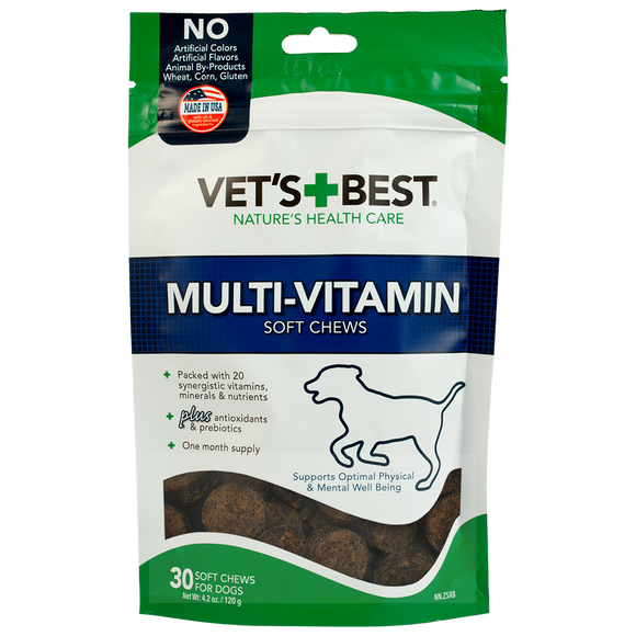 Vet's Best Multi-Vitamin Soft Chews (30 Day Supply)