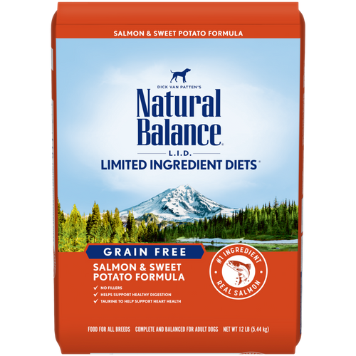 Natural Balance L.I.D. Limited Ingredient Diets Adult Maintenance Sweet Potato & Salmon Dry Dog Food (4-lb)