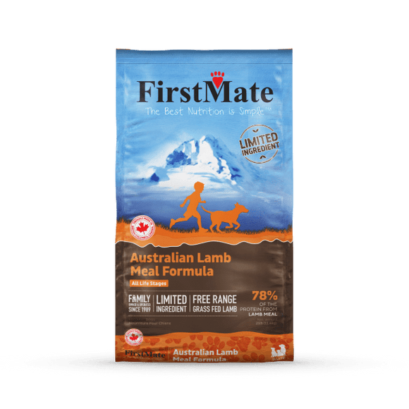 FirstMate Pet Foods Limited Ingredient Australian Lamb Meal Formula Dog Food (5 lbs)