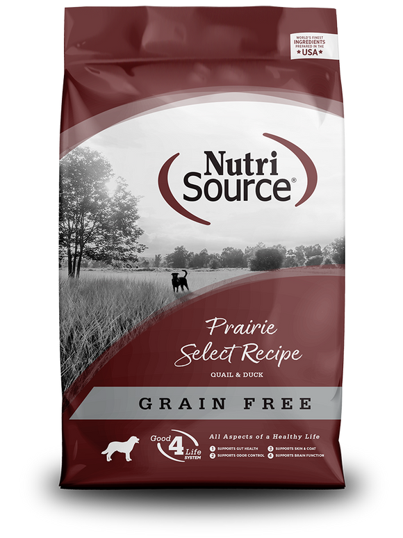 NutriSource® Grain Free Prairie Select Recipe Dog Food